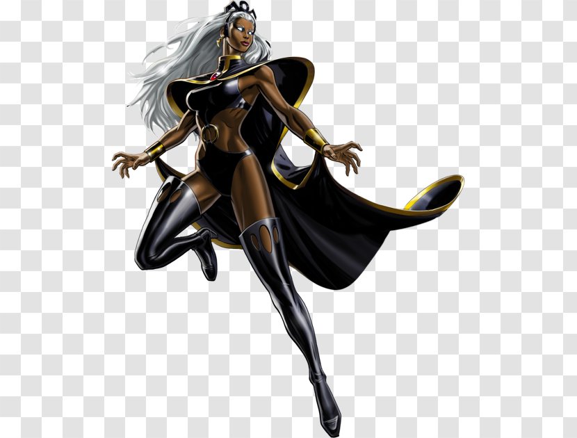 Storm Black Panther Rogue Marvel Comics - Superhero - Hurricane Transparent PNG
