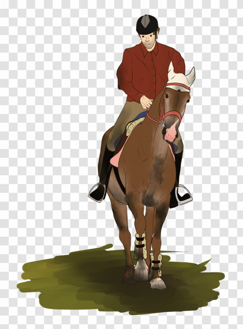 Horse Tack Equestrian English Riding Hunt Seat - Mud Transparent PNG