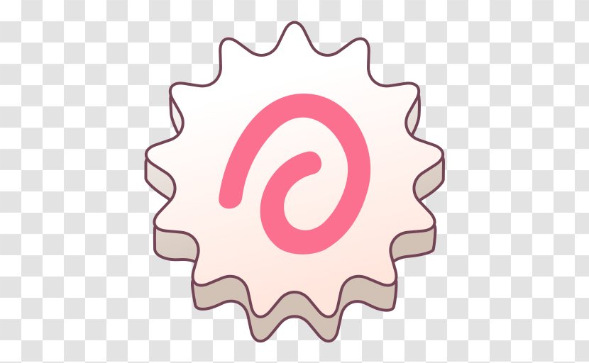 Fishcakes Narutomaki Emoji - White - Spiral Bread Transparent PNG