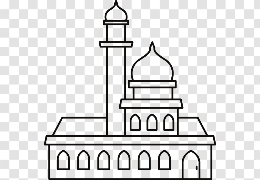 Great Mosque Of Mecca Graphics Illustration Line Art - Sheikh Zayed - Technology Building Transparent PNG