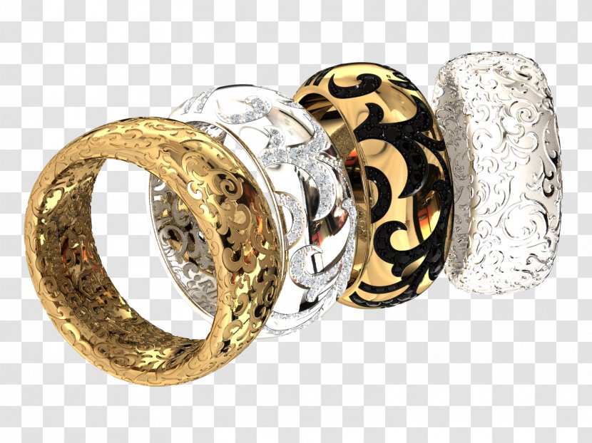 Ring Body Jewellery Gold Silver - Ringgold Transparent PNG