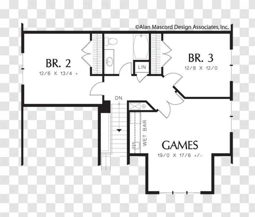 Floor Plan House - Drawing - A Roommate On The Upper Transparent PNG