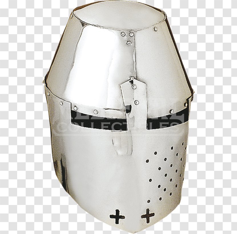 Middle Ages Crusades Great Helm Helmet Knight - 14th Century Transparent PNG
