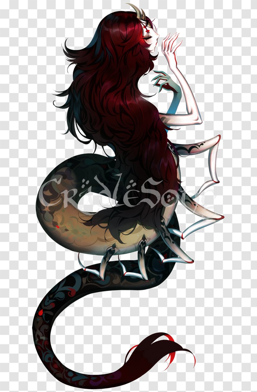 Black Hair Legendary Creature Supernatural - Tsukuyomi-no-mikoto Transparent PNG