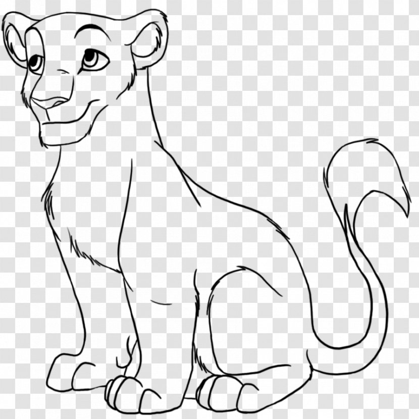 Lion Drawing Line Art Clip - Dog Breed Transparent PNG