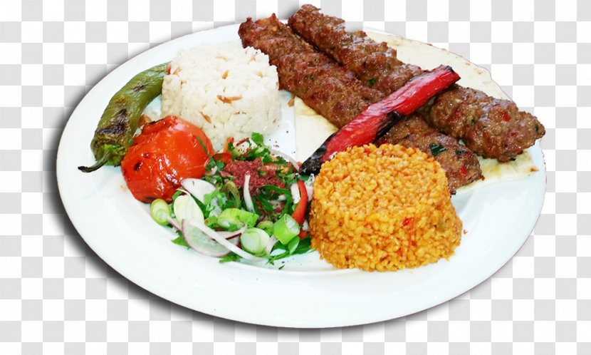 Adana Kebabı Middle Eastern Cuisine Doner Kebab Dürüm - Yufka - Rice Transparent PNG