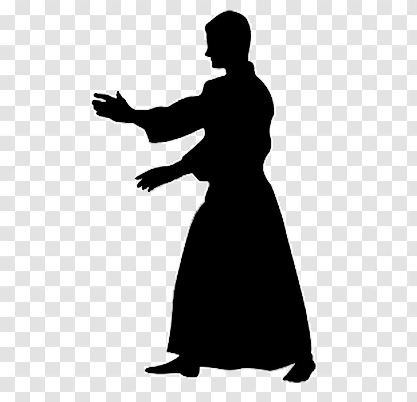 Aikido Royalty-free Clip Art - Hand - Black And White Transparent PNG