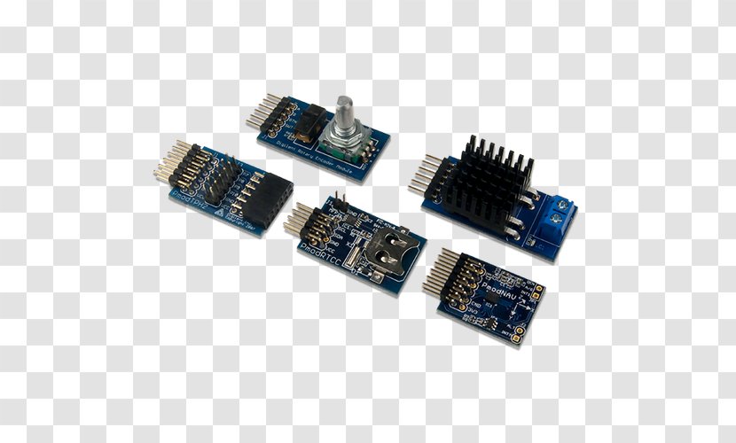 Microcontroller Pmod Interface Electronics Solid-state Relay Sensor - Electronic Engineering - Robot Circuit Board Transparent PNG