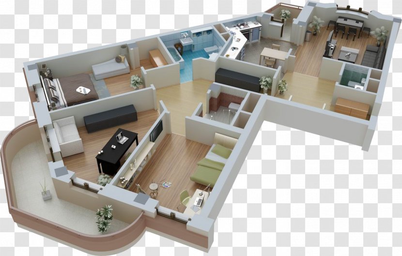 Apartment Staļinka House Interior Design Services Floor Plan - Interieur Transparent PNG