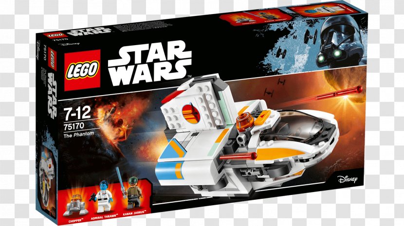 Lego Star Wars Luke Skywalker LEGO 75170 The Phantom Toy Transparent PNG