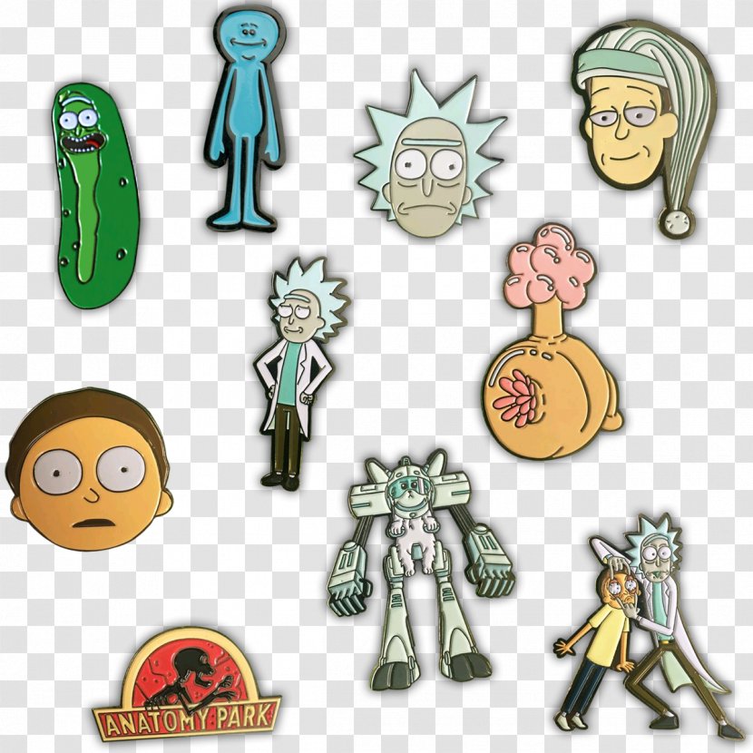 Morty Smith Lapel Pin Get Schwifty Clothing Accessories - Fashion Accessory Transparent PNG