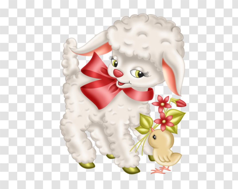 Easter Bunny Gute Sheep Agneau Pascal - Christmas Decoration Transparent PNG
