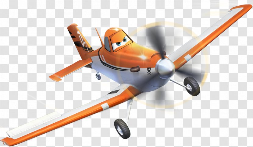 Airplane Dusty Crophopper Pixar Film - Planes Transparent PNG