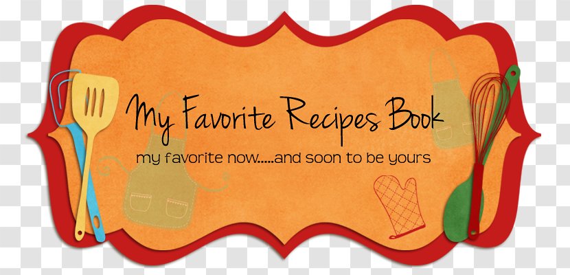 Rectangle Clip Art - Orange - From Lisa's Kitchen To You Recipe Book Fill Transparent PNG