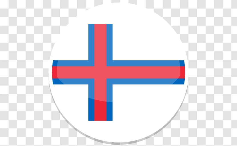Area Symbol Logo Line - Flag Of The Faroe Islands Transparent PNG