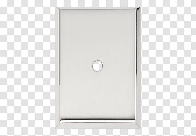 Alno Inc Cabinetry Rectangle Nickel Polishing - Backplate Transparent PNG