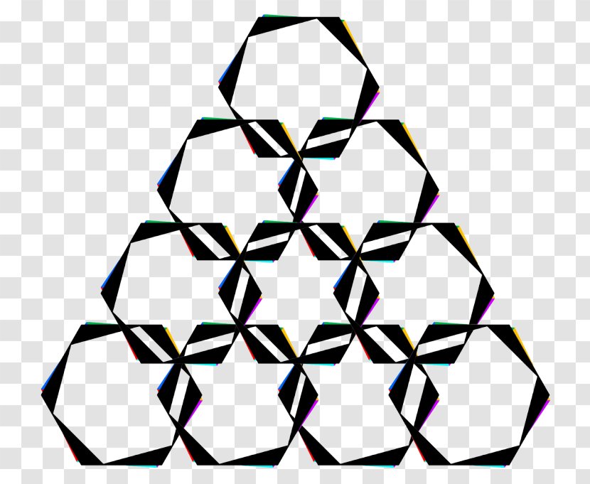Triangle Symmetry Pattern - Area Transparent PNG