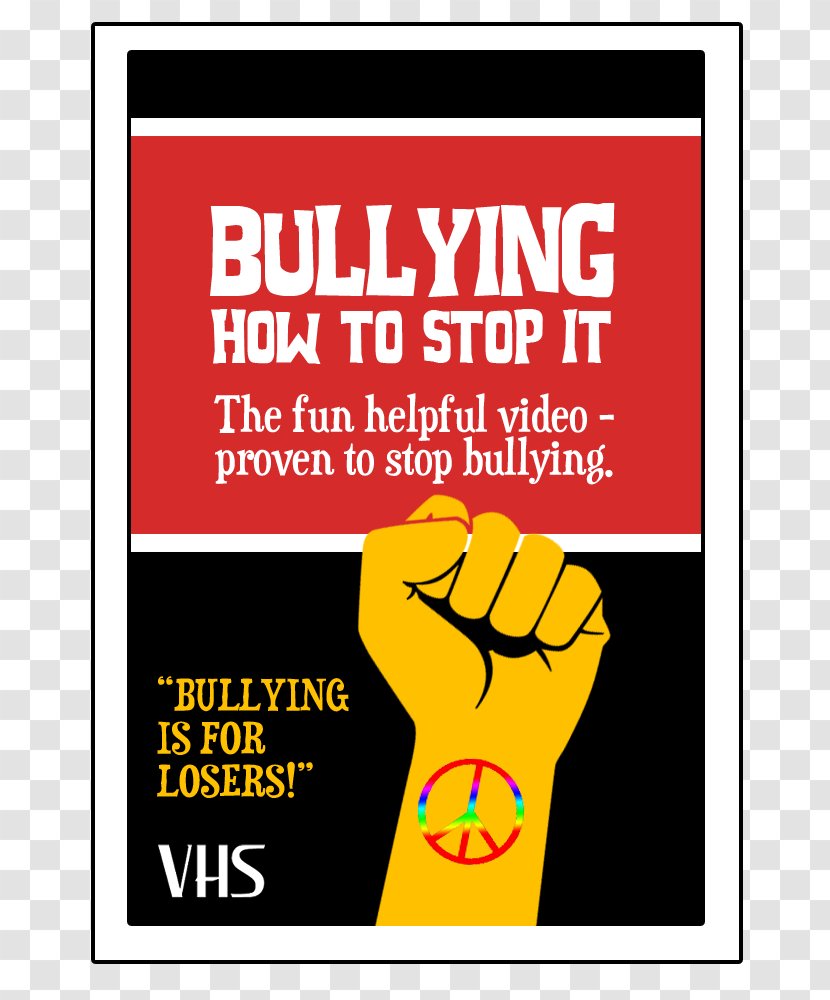 Banner Logo Brand Line Poster - BULLYING Transparent PNG