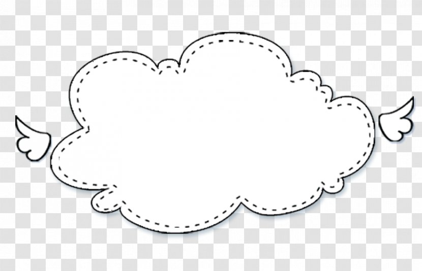 Speech Balloon Bubble - Tree - Cartoon Clouds Painted Border Transparent PNG