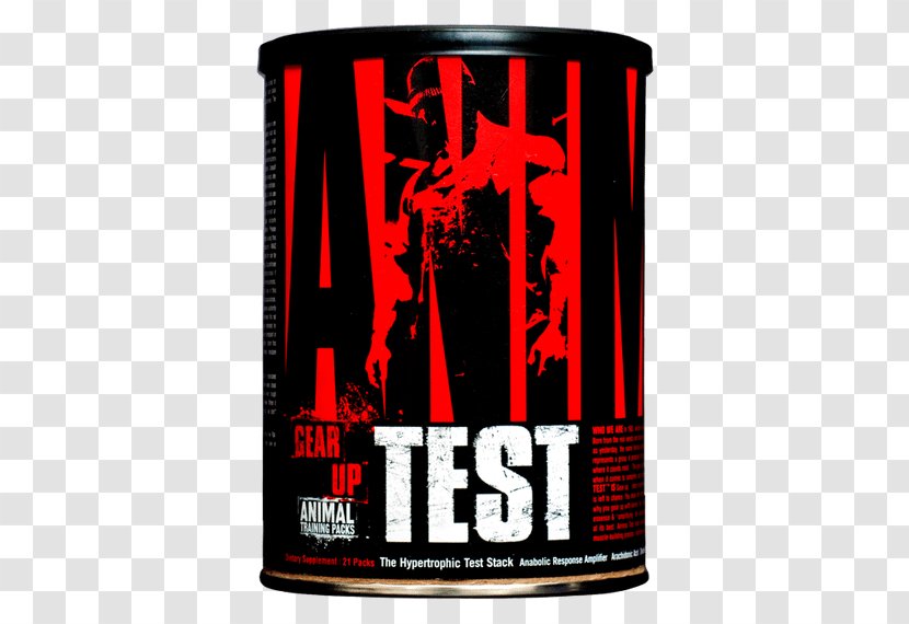 Universal Nutrition Animal Test 21 Packs Dietary Supplement Ct M-stak - Anabolic Steroid - Testing Transparent PNG