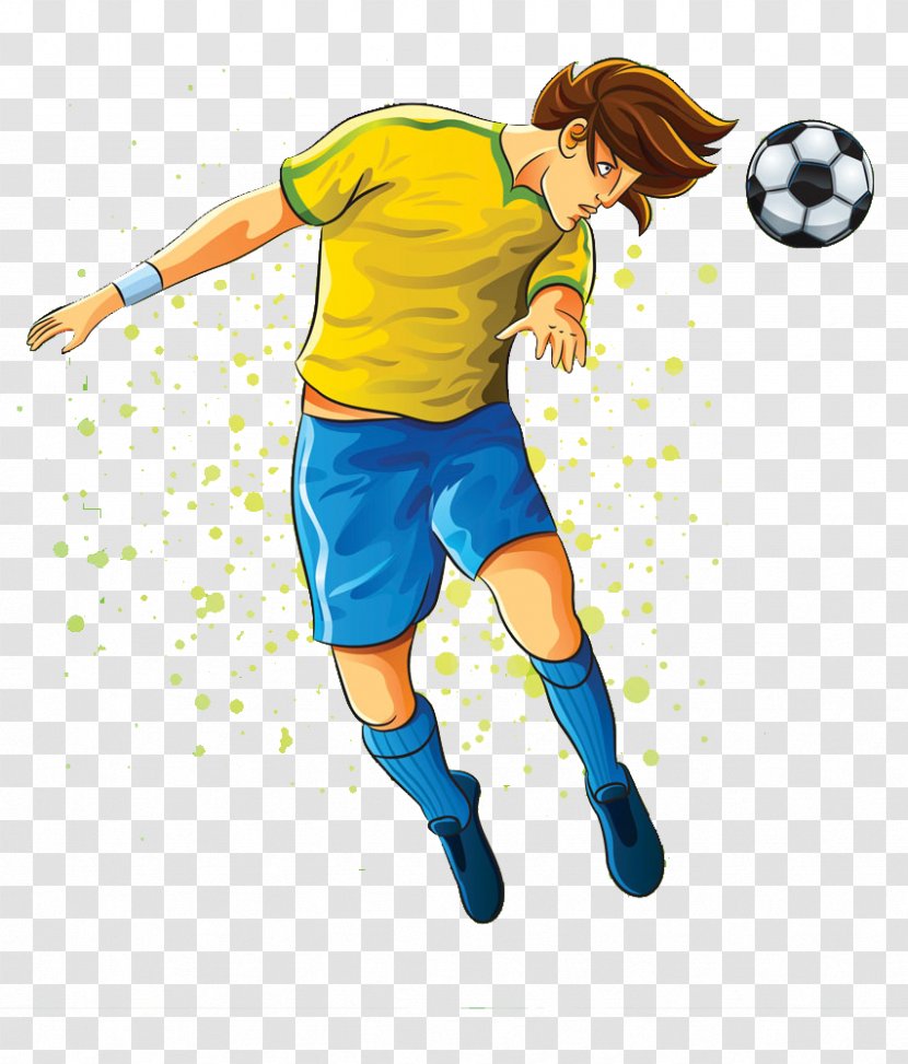 2014 FIFA World Cup Goal Football Player - Arm - Hand-painted Footballer Transparent PNG
