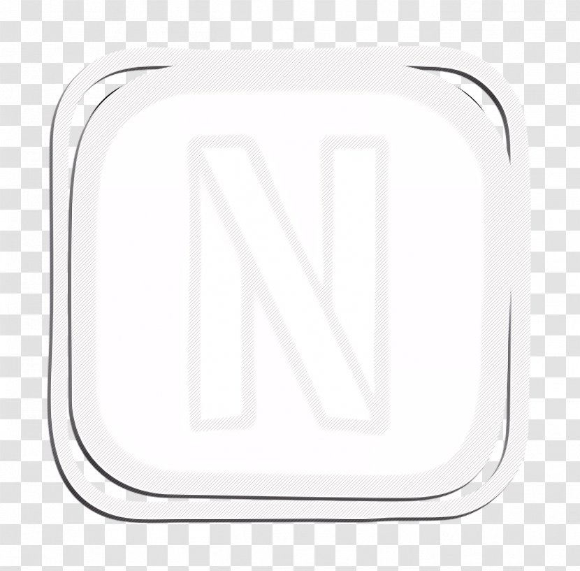 Media Icon Movies Netflix - Tv - Rectangle Logo Transparent PNG