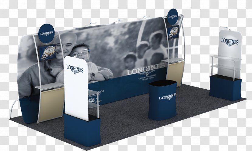 Exhibition Textile Fair Trade Banner - Display Stand - Booth Transparent PNG