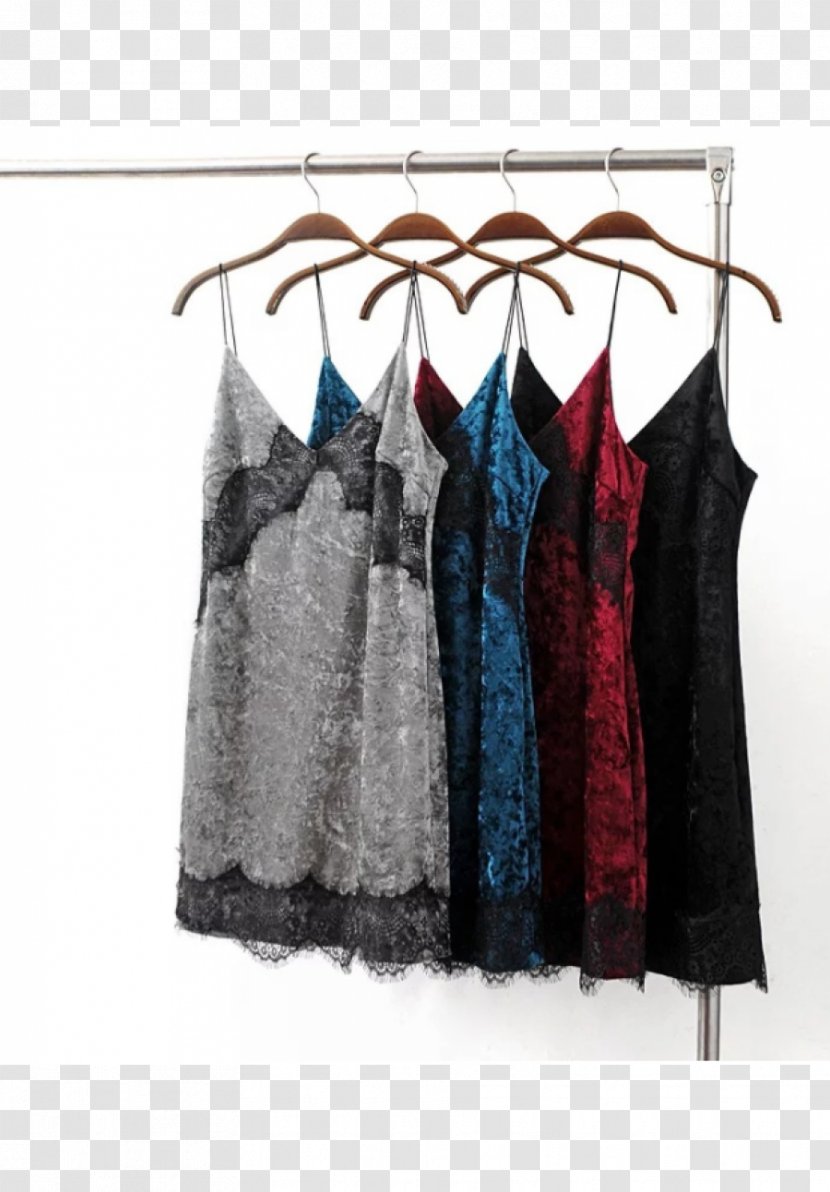Slip Dress Fashion Sleeve - European-style Lace Transparent PNG