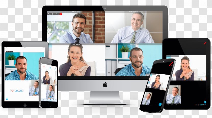 Videotelephony Web Conferencing TrueConf Computer Software Jitsi - Business - Conference Transparent PNG