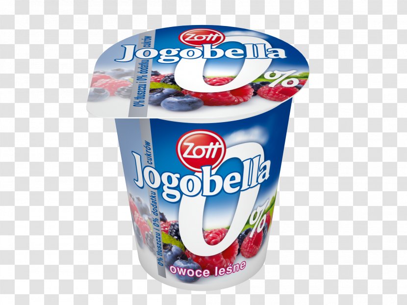 Cream Yoghurt Strawberry Zott - Fragaria Transparent PNG