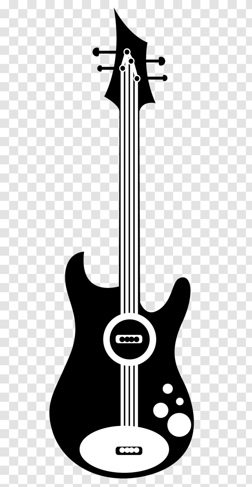 Bass Guitar Acoustic-electric String Instrument Accessory - Cartoon Transparent PNG