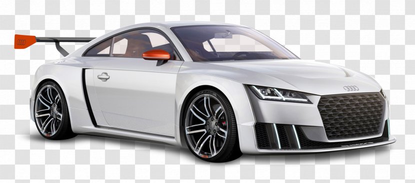 Audi R8 Volkswagen Group TT RS Car - Vehicle - White Clubsport Turbo Transparent PNG