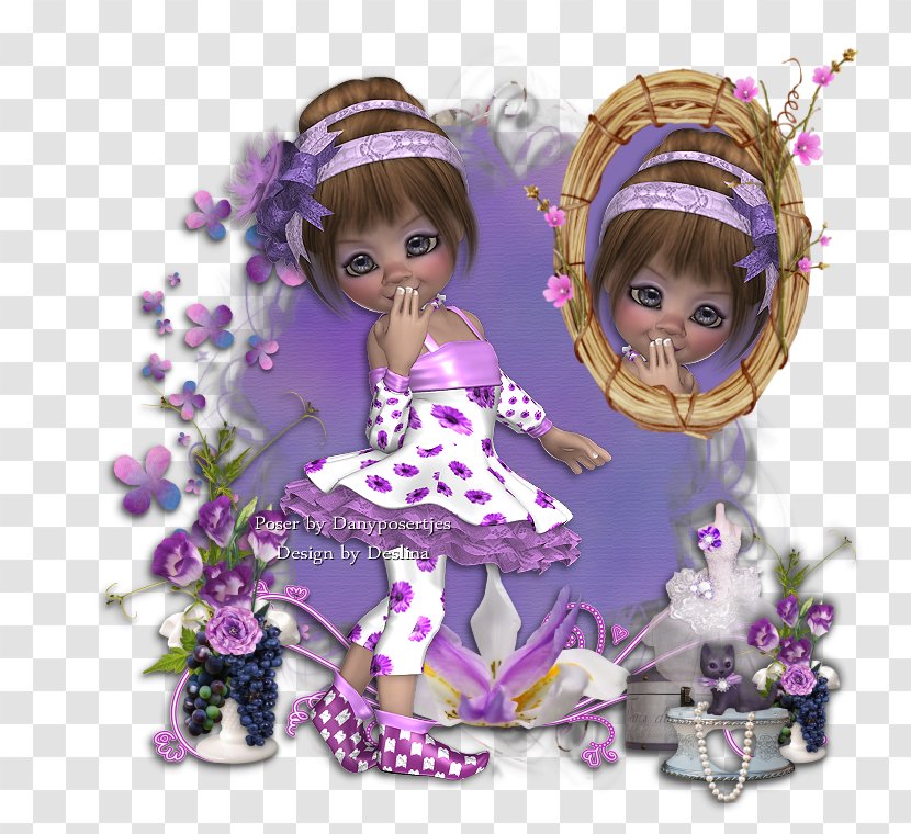 Doll - Figurine -painted Frame Material Transparent PNG