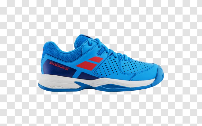 Babolat Jet Mach I Clay Sports Shoes Tennis - Electric Blue Transparent PNG