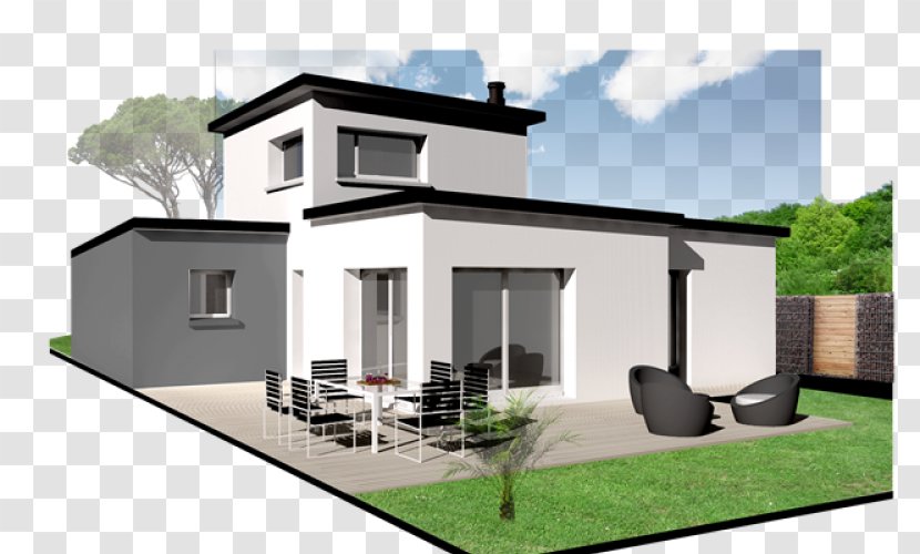 House Architecture Facade Architectural Engineering Kermor Habitat - Villa Transparent PNG