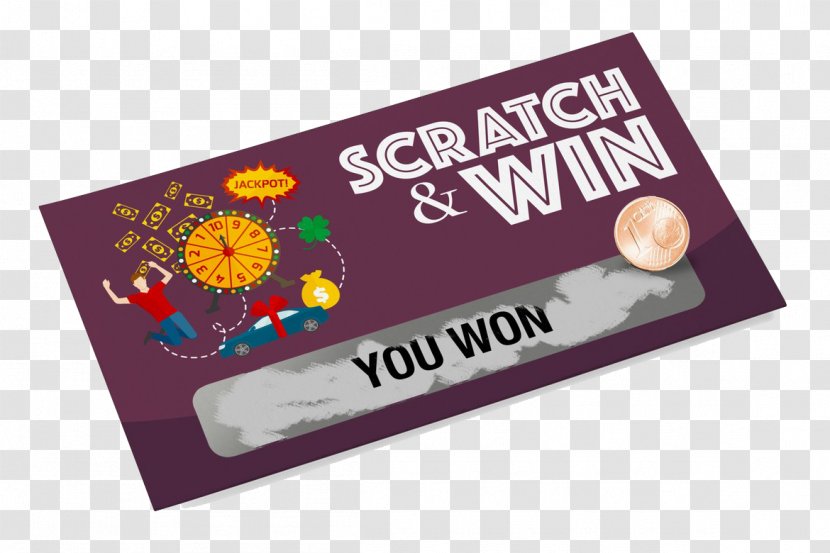 Scratchcard Printing Lottery Paper Game - Flower - Recharge Card Transparent PNG