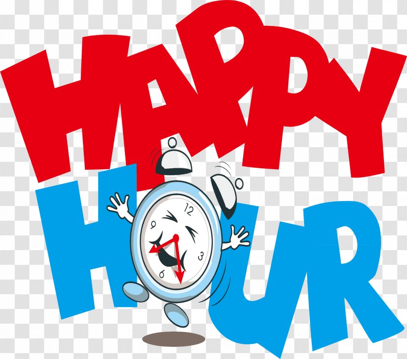 Cocktail Happy Hour Clip Art - Watercolor - Free Time To Pull Creative Fun Transparent PNG