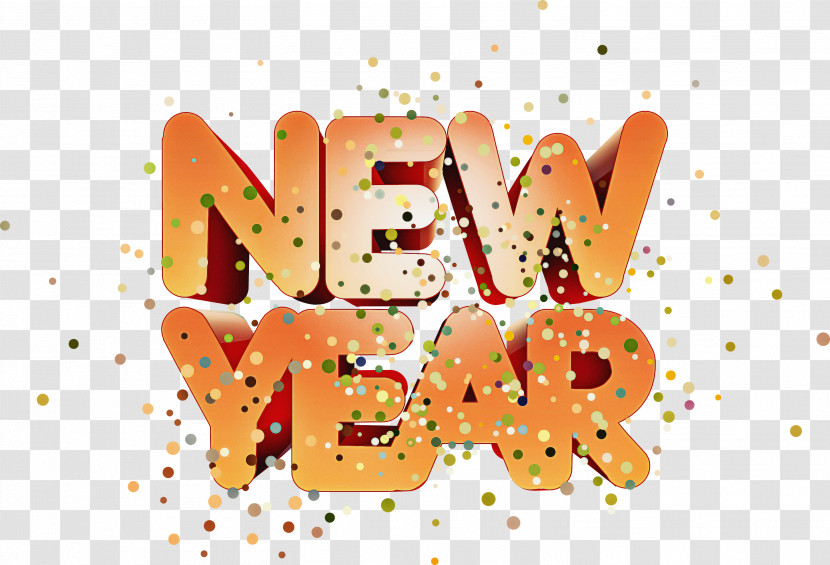 Happy New Year New Year Transparent PNG