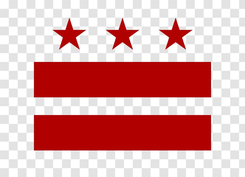 Flag Of Washington, D.C. - Area Transparent PNG