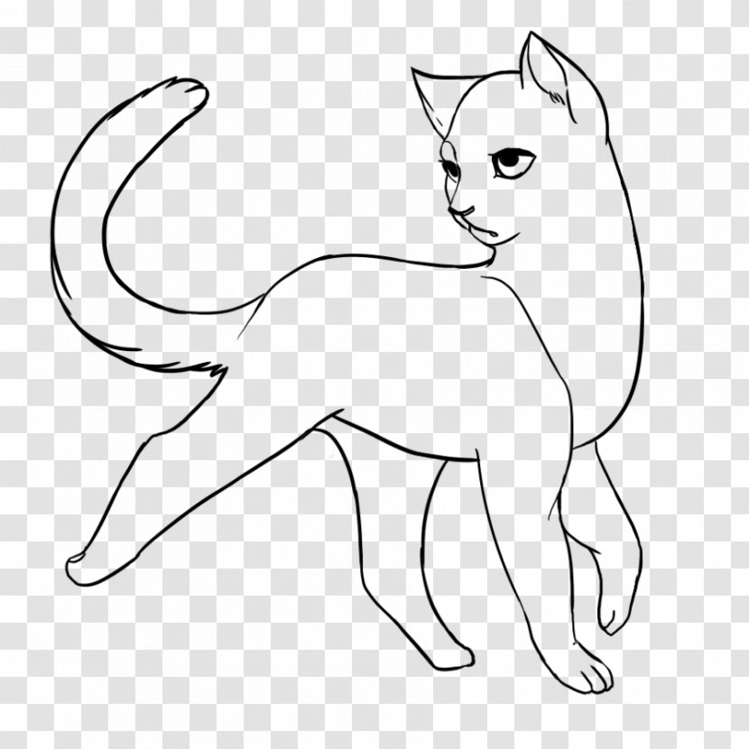 Whiskers Domestic Short-haired Cat Wildcat /m/02csf - Silhouette Transparent PNG