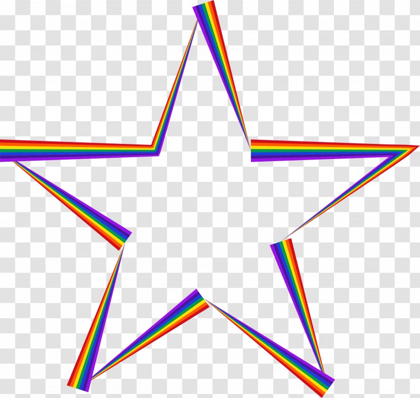 Star Rainbow Circle Clip Art - Arc Transparent PNG