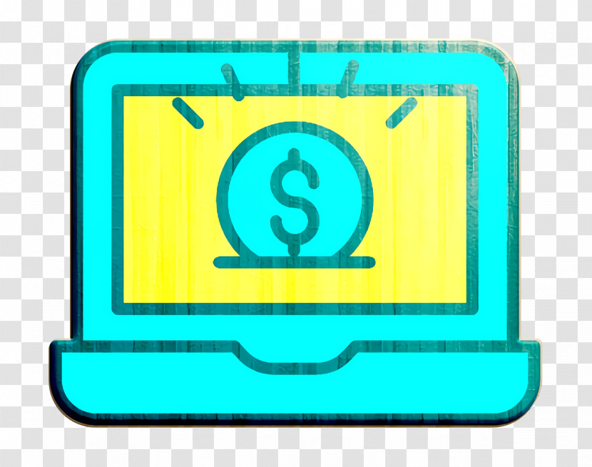 Laptop Icon Online Payment Icon Investment Icon Transparent PNG