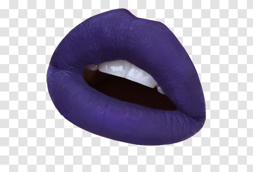 Purple Lipstick Make-up - Designer - Blue And Matte Impressions Transparent PNG