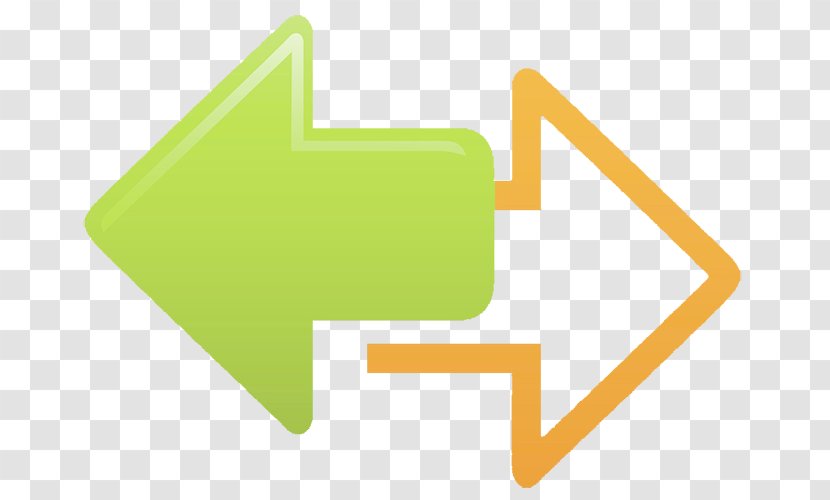 North Arrow Icon - Yellow - Direction Arrows Transparent PNG