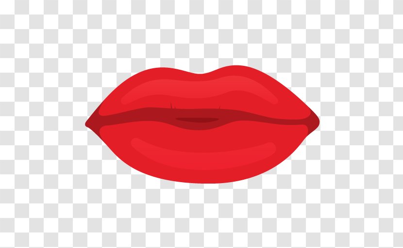 Red Design Lip Pattern - Maroon - Smile Mouth Transparent PNG