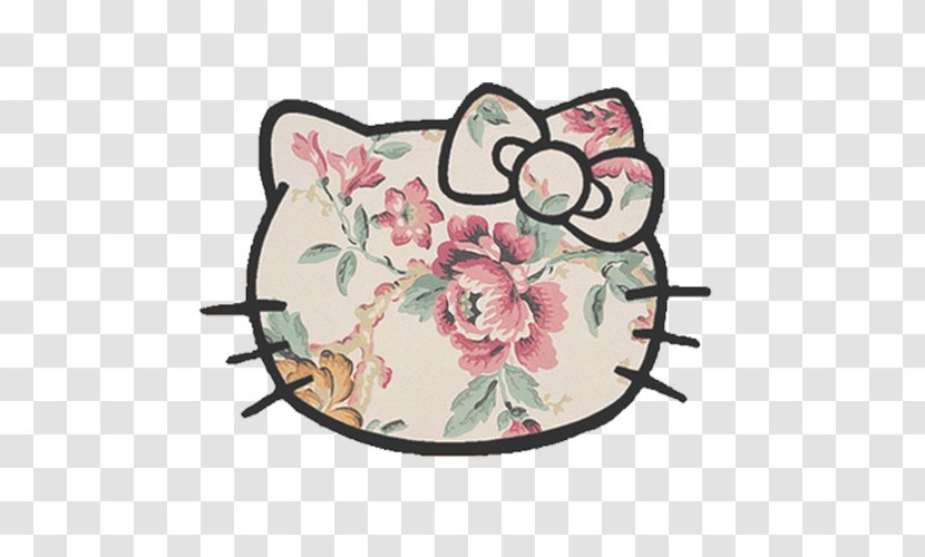 Hello Kitty Kitten Cat Sanrio - Meow - Printed Transparent PNG