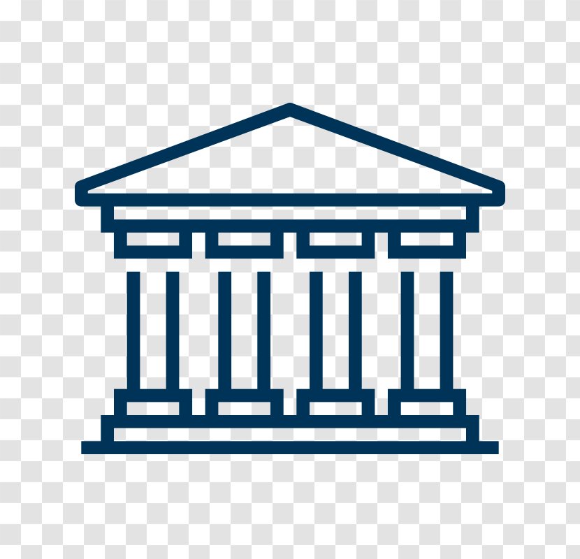 Vector Graphics Stock Illustration Royalty-free - Ancient Roman Architecture - Bank Pictogram Transparent PNG