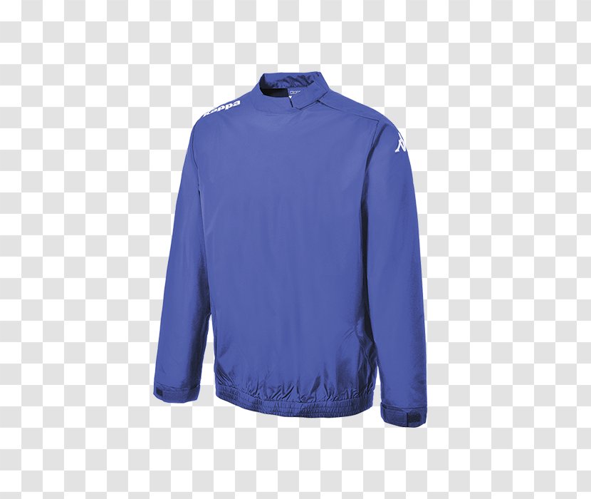 Sleeve Chiavari Polar Fleece Cobalt Blue Jacket - Neck Transparent PNG