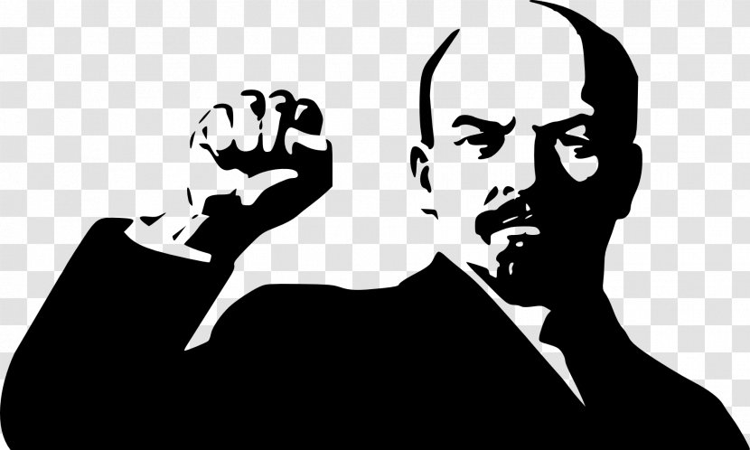 Vladimir Lenin Communist Party Of The Soviet Union Russian Revolution Leninism - Monochrome Transparent PNG