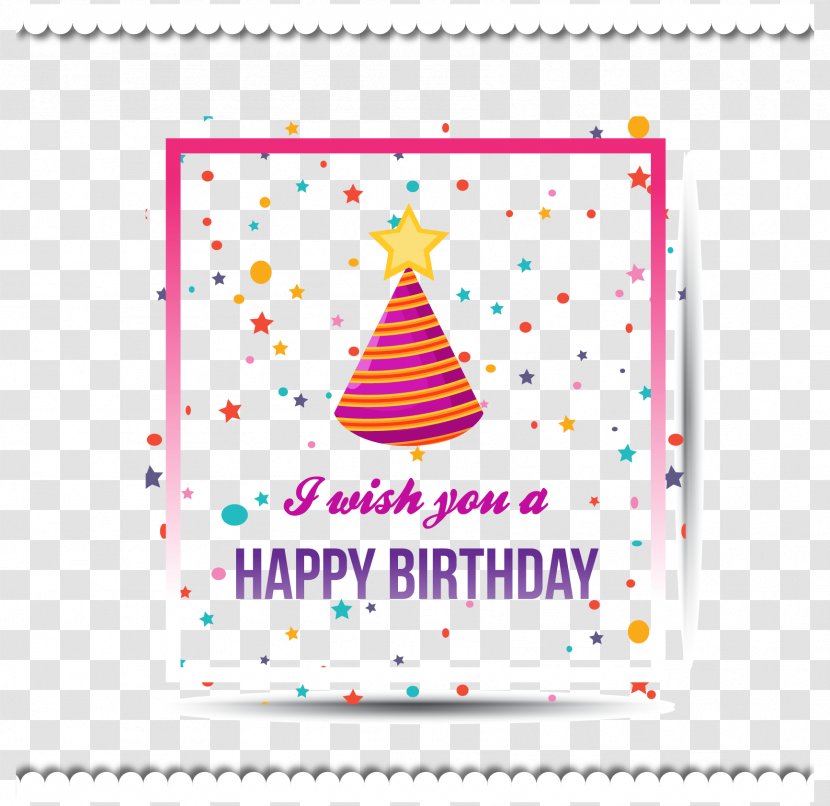 Happy Birthday To You Illustration - Party Supply - Vector Decoration Transparent PNG